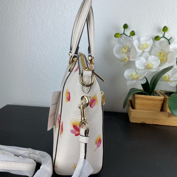 Coach Prairie Satchel With Pop Floral Print - Picture 3 of 9